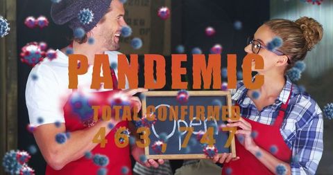 Cafe workers optimistically welcome patrons during pandemic recovery