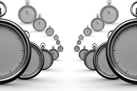 floating retro clocks on transparent background - Download Free Stock Videos Pikwizard.com