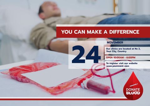 Blood Donation Campaign with Relaxed Donor Encouraging Altruism