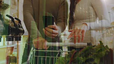 Digital Trading Overlay on Grocery Shopping Experience