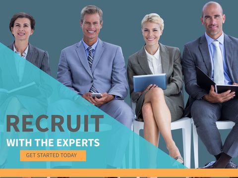 Professional Team for Recruitment and Consultancy Promotion - Download Free Stock Templates Pikwizard.com