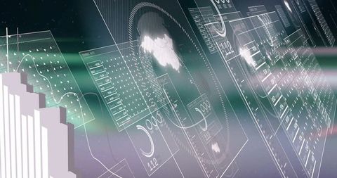 Abstract Holographic Digital Interface with Global Connectivity