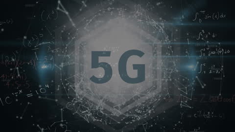 Digital Data Network with 5G Connectivity Theme