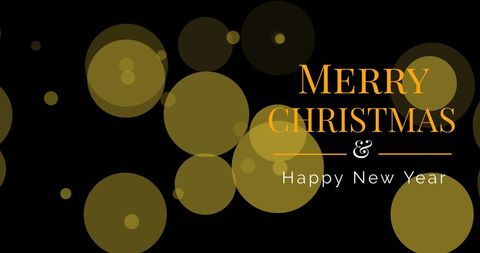 Festive Merry Christmas and Happy New Year Banner - Download Free Stock Images Pikwizard.com