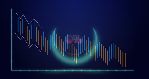 Futuristic Data Processing With Zero Percent Centerpiece