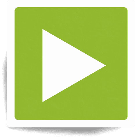 play button symbol on green background transparent design - Download Free Stock Videos Pikwizard.com
