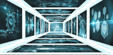 Futuristic Data Interface with Transparent Screens Illustration - Download Free Stock Videos Pikwizard.com
