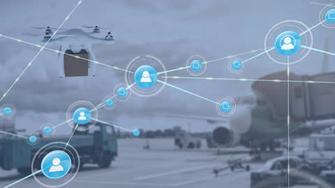 Digital Network Overlays Drone and Plane for Global Connectivity