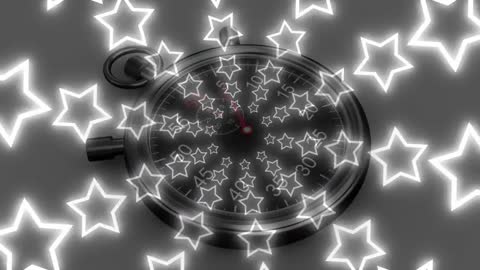 Flow of Time to Motion with Radiant Stars