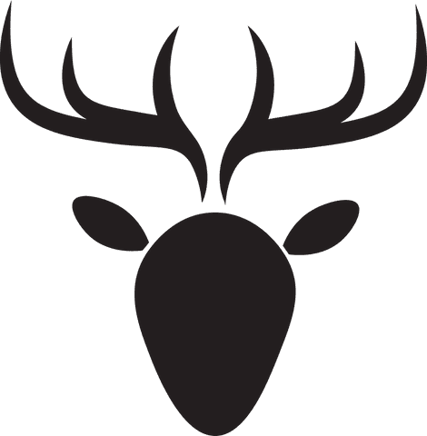 Transparent Silhouette Black Deer Illustration in Wild Nature - Download Free Stock Videos Pikwizard.com