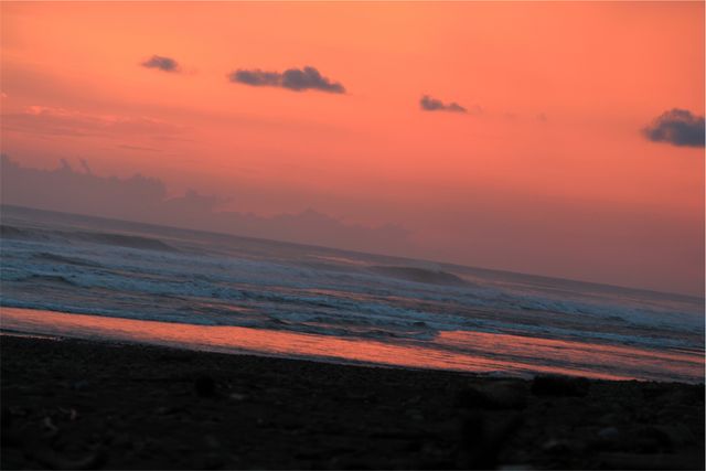 Sunset dusk red  - Download Free Stock Photos Pikwizard.com