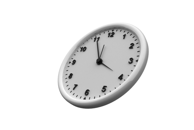 Illustration of White Wall Clock Transparent Background - Download Free Stock Videos Pikwizard.com