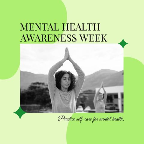Mental health awareness: meditation self-care inspiration