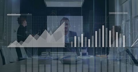 Diverse Business Team Analyzing Financial Data Projections - Download Free Stock Images Pikwizard.com