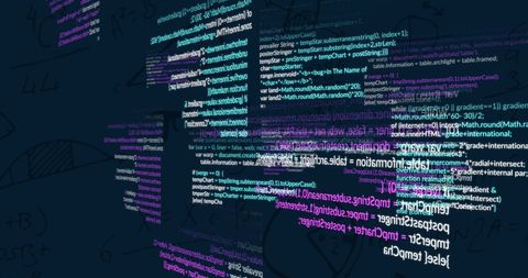 Digital Data Processing with Colorful Code Lines - Download Free Stock Images Pikwizard.com