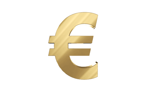 Golden Euro Symbol on Transparent Background - Download Free Stock Videos Pikwizard.com