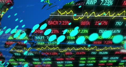 Dynamic Animation of Financial Data With Global Effect