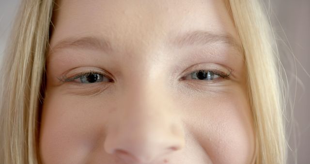 Close-up Portrayal of Young Woman's Eyes - Download Free Stock Images Pikwizard.com