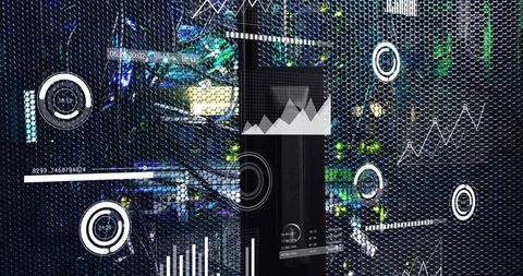 Visualizing Data Analytics on Secure Server Rack in Data Center