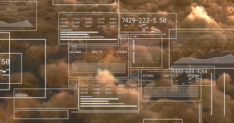 Digital Data Processing Over Cloudy Sky