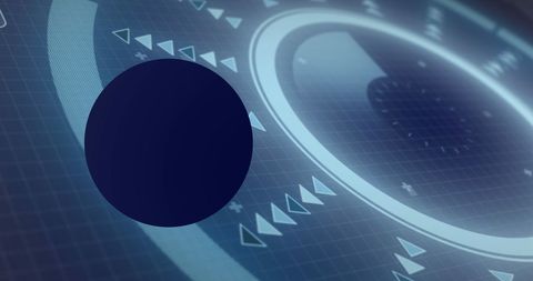 Globe Over Data Processing Interface with Target Scope Elements - Download Free Stock Images Pikwizard.com