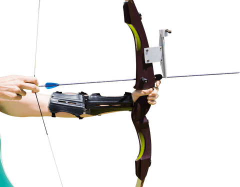 hands of archer holding bow on transparent background - Download Free Stock Videos Pikwizard.com