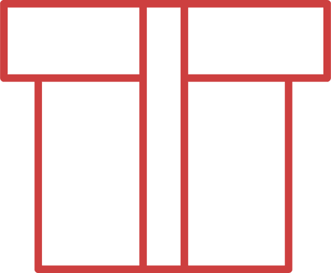 Transparent Background Red Gift Box Icon - Download Free Stock Videos Pikwizard.com