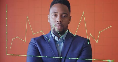 Businessman Analyzing Financial Graph for Strategy Planning - Download Free Stock Images Pikwizard.com