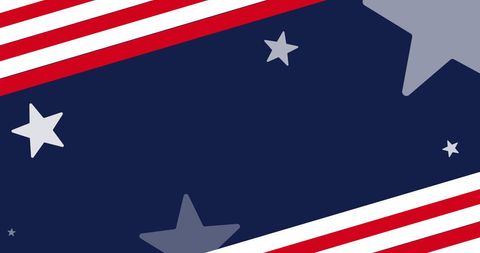 Patriotic Stars and Stripes with Blue Background - Download Free Stock Images Pikwizard.com