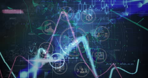 Digital Interface Network Visualization with Global Connections