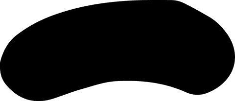 Abstract Geometric Shape Illustration on Transparent Background