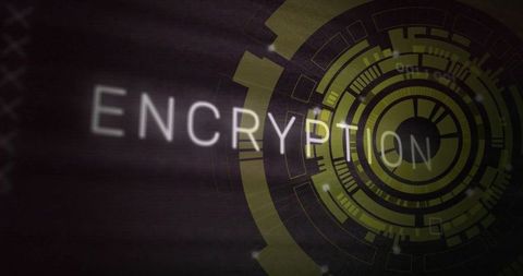 Futuristic encryption and data privacy concept
