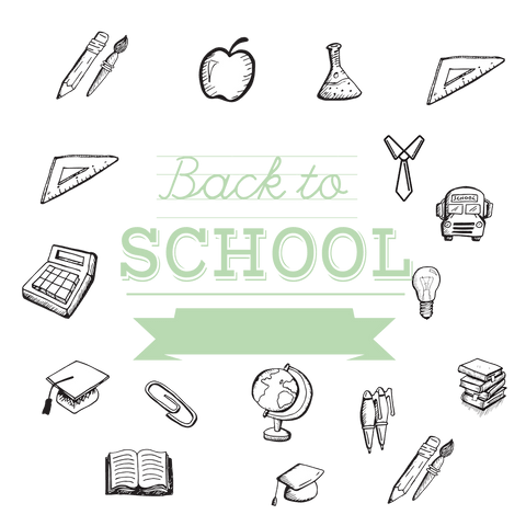 back to school digital design on transparent background - Download Free Stock Videos Pikwizard.com