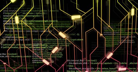 Abstract Digital Interface with Complex Data Processing - Download Free Stock Images Pikwizard.com