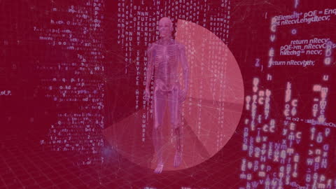 Digital Skeleton With Data Overlay in Connected Network