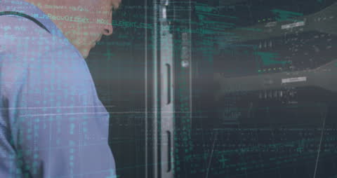 Animated Data Processing in Global Digital Interface