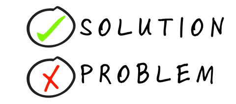Solution Problem Graphic with Checkmark and Cross on Transparent Background - Download Free Stock Videos Pikwizard.com