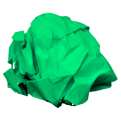 green abstract crumpled shape on transparent background - Download Free Stock Videos Pikwizard.com