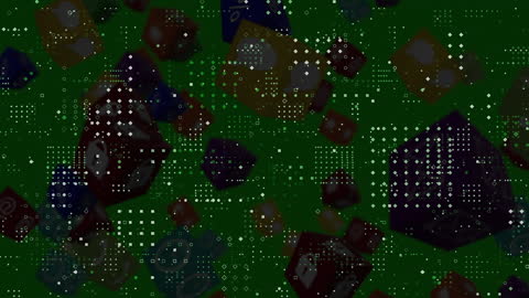 Dynamic Animation of Media Icons with Digital Visual Effects