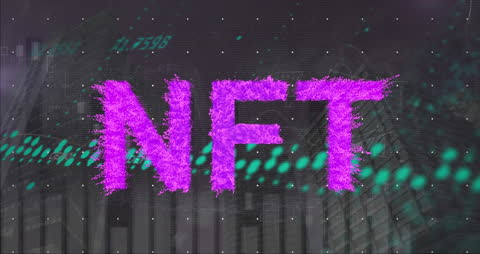 Futuristic Representation with Digital NFT and 5G Connections