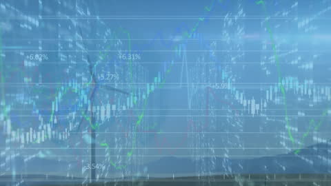 Dynamic Digital Interface Blending Finance and Wind Energy Concepts