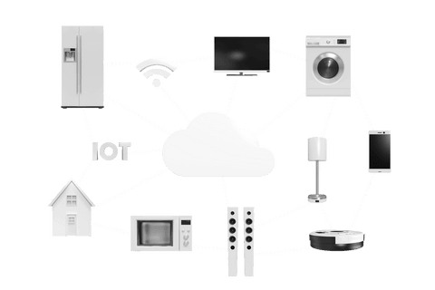 Smart Home Ecosystem with Cloud Connectivity on Transparent Background - Download Free Stock Videos Pikwizard.com