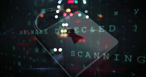 cybersecurity alert interface with hacking threat indicators - Download Free Stock Images Pikwizard.com