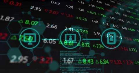 Digital Finance Metrics with Pandemic Connection - Download Free Stock Images Pikwizard.com