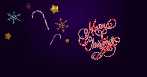 festive christmas greeting card with decor elements - Download Free Stock Images Pikwizard.com