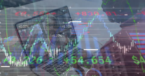 Dynamic Stock Market Trading and Financial Data Animation