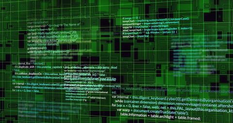 Digital Data Flow Over Abstract Circuit Board - Download Free Stock Images Pikwizard.com