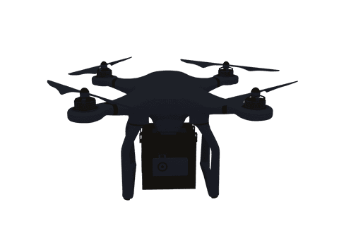 Cardboard Box Delivery by Drone on Transparent Background - Download Free Stock Videos Pikwizard.com