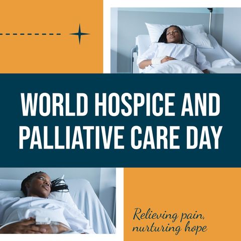 World Hospice and Palliative Care Day Awareness Poster - Download Free Stock Templates Pikwizard.com