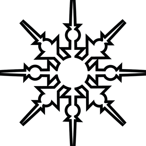 Ornate Christmas Snowflake Decoration on Transparent Background - Download Free Stock Videos Pikwizard.com